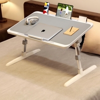 Table de lit inclinable pour ordinateur portable, réglable en hauteur et en angle, avec support pour livre, pour lire, écrire et travailler sur le canapé ou au sol