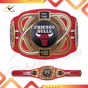 New England Patriots Championship Wrestling Belt Fútbol americano 2mm 4mm Aleación Automático Cuero genuino Cómodo - Product Image 3