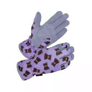 Gants respirants doux et durables de jardinage en cuir de daim pour enfants - Product Image 4