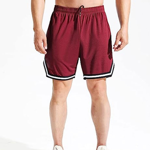 Shorts de sport pour hommes, en tricot, avec poches, shorts de sport en tricot, shorts de boxe, de grappling, de lutte pour adultes et jeunes - Product Image 4