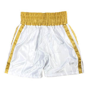 Vêtements de boxe Nouveauté Taille personnalisée Shorts de boxe de haute qualité Logo avant 100% polyester pour la vente en ligne - Product Image 4
