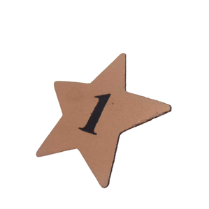 Diseño elegante Metal hierro vela pin No 1 Latón chapado revestimiento forma de estrella para decoración del hogar hecho a mano - Product Image 4