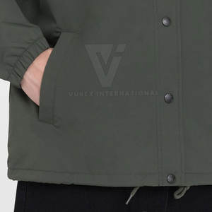 2025 Nuevo diseño Chaqueta deportiva de moda para hombre Estilo de calle Precio al por mayor Logotipo frontal Ropa de invierno Hecho en Pakistán - Product Image 6