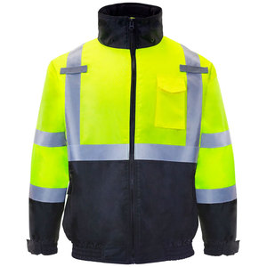 Venta caliente al por mayor de trabajo ligero desgaste chaqueta de seguridad por encargo ropa de trabajo de los hombres a prueba de viento chaqueta para la venta - Product Image 1