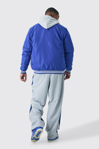 Chaqueta Bomber Varsity Personalizada con Logotipo para Hombre, Chaqueta de Invierno de Seda Satinada en la Parte Delantera, Ropa de Calle Cortavientos, Venta al por Mayor, Súper Calidad - Product Image 2
