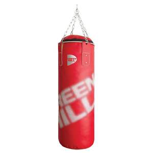 Saco de Boxeo Resistente de Cuero Sintético con Logotipo Personalizado, Material de PU y Algodón, Saco Colgante para Entrenamiento de MMA - Product Image 2