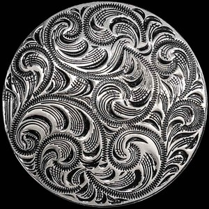 Concho classique gravé - Product Image 1