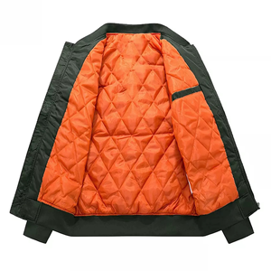 Veste bomber pour homme OEM/ODM, résistante à l'eau, hiver, fabrication en usine - Product Image 4