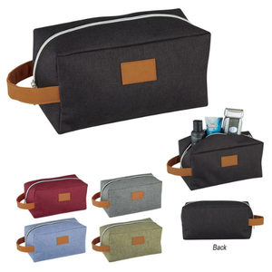 Wholesale Eco-Friendly <b>Large</b> Canvas Zipper Closure Makeup for <b>Bag</b> Travel Handbags - Product Image 3