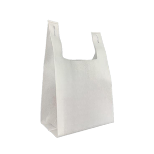 Sac non tissé de style T-shirt imprimé avec logo personnalisé Caractéristique recyclable disponible - Product Image 3