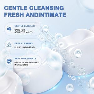 Dentifrice à l'hydroxyapatite 7,5% nHAP, réparation de l'émail dentaire, blanchiment, protection des dents sensibles, haleine fraîche, 120g - Product Image 3