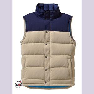 Chaleco Clásico de Lona Recubierta para Hombre, Chaqueta Acolchada, Ropa de Otoño, Cortavientos, Suave, Informal, con Bolsillos - Product Image 2
