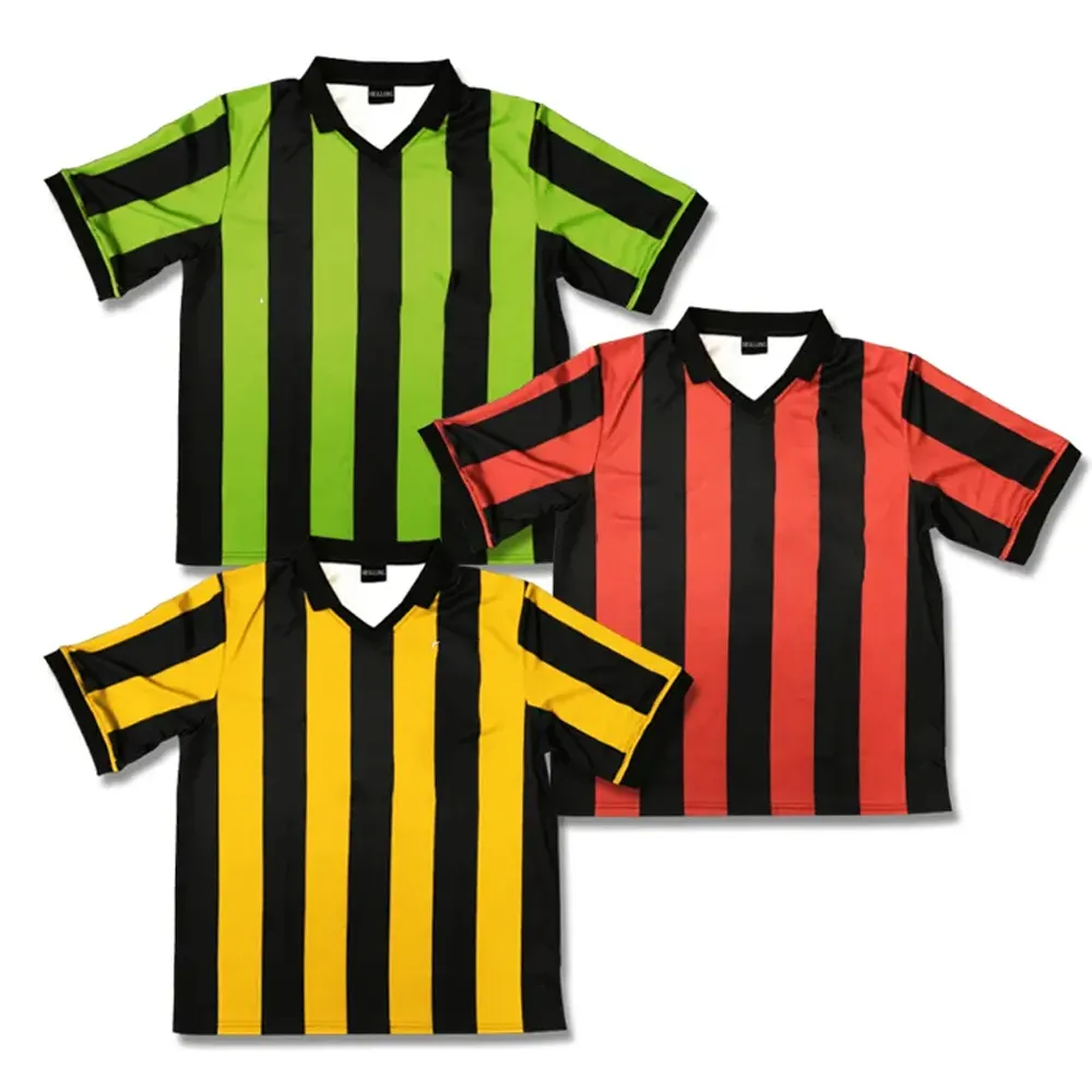 Topkwaliteit Voetbal Kleding Sublimatie Patroon Voetbal Voetbal Jersey Aanpassen Logo Ontwerp Groothandel