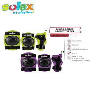 Équipement de protection pour les genoux et les coudes des enfants en polyester pour le skateboard, la trottinette et les sports à roulettes - Product Image 3