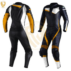 ชุดมอเตอร์ไบค์หนัง2ชิ้นสำหรับแข่งมอเตอร์ไซด์ชุดป้องกันสำหรับมืออาชีพดีไซน์ตามสั่ง - Product Image 2