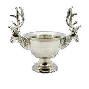 Copa para Champán en Diseño Personalizado Premium de Metal, Enfriador de Cerveza para 4 Botellas, Copa para Vino y Champán de Acero Inoxidable - Product Image 4