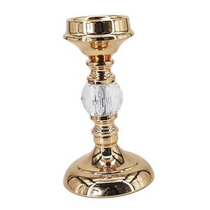 Elegant <b>Tall</b> Metal <b>Candle</b> <b>Holder</b> with Handmade Detailing for Home Interior Decor and Stylish Tabletop Wedding Centerpieces - Product Image 4