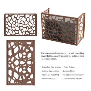 Pannello Decorativo Moderno <span class=keywords><strong>in</strong></span> Alluminio con Taglio Laser <span class=keywords><strong>per</strong></span> Rivestimento Esterno, Copertura <span class=keywords><strong>per</strong></span> Condizionatore d'Aria <span class=keywords><strong>in</strong></span> <span class=keywords><strong>Metallo</strong></span> - Product Image 3