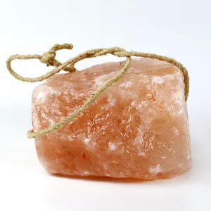 Top Quality Himalayan Salt Lick Pure Himalayan Animal Salt Lick with Rope for Farm Direct Factory