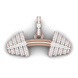 Luxe 925 Sterling Silver Iced Out Pendentif Round Cut Gemstone Lab Grown Diamond Hip Hop Bijoux personnalisés - Product Image 2