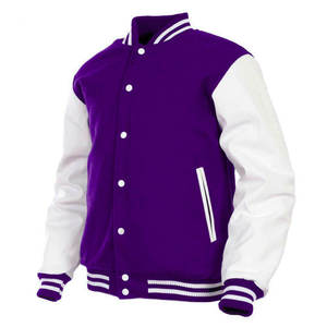 <b>Mens</b> Fashion Varsity <b>Jacket</b> Causal <b>Slim</b> <b>Fit</b> Bomber Baseball <b>Jackets</b> Letterman Wool Varsity <b>Jacket</b> for <b>Men</b> - Product Image 3