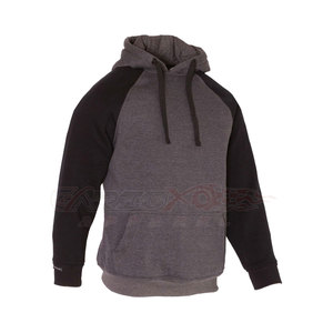 Motorcycle Black Fleece <b>Hoodie</b> <b>for</b> Men's New Riding Style Custom <b>Biker</b> <b>Hoodie</b> With Removeable Body Protective Gear - Product Image 2