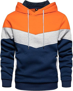 Fabricant de sweats à capuche personnalisé toutes les couleurs 350 Gsm coton mélangé polaire doublé sweats à capuche surdimensionnés sweats à capuche pour hommes vierges - Product Image 2