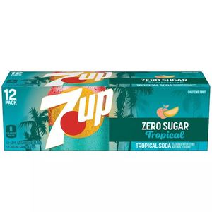 7-UP Lemon Lime Soda 12 floz Canettes-12 Pack Allergènes Non Contenus/7-UP Sans Caféine Lemon Lime Soda Pop 2 L-Bouteille - Product Image 5