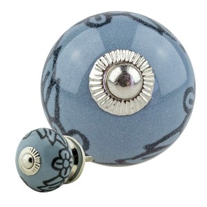 High Quality Round Ceramic <b>Door</b> <b>Knobs</b> and Handles Handmade in Bright Colors for Cabinets at Reasonable Prices - Product Image 5