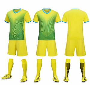 Conjunto de Camiseta de Fútbol de Secado Rápido con Serigrafía Personalizada, Logotipo del Club, Color y Talla Personalizados para Entrenamiento de Equipos Masculinos - Product Image 4