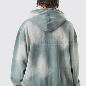 Sweat à capuche oversize décontracté avec fermeture éclair, personnalisable, tendance, doux, confortable, coupe ample - Product Image 6
