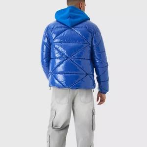 Veste matelassée personnalisé Manteau à bulles Veste du nord Face épaisse duvet de coton rembourré pour l'hiver Veste matelassée personnalisée pour hommes - Product Image 4
