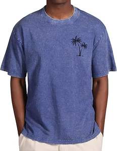 Boxy Fit DTG Impreso Oversized Streetwear Camiseta | Logotipo personalizado | Estilo Hip Hop de moda | OEM | MOQ bajo | Entrega rápida - Product Image 1