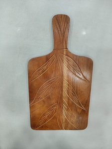 Tabla de cortar de madera |   14 * 10 Pulgadas |   Tabla de cortar y bandeja para servir verduras, frutas, queso y embutidos en la cocina - Product Image 1