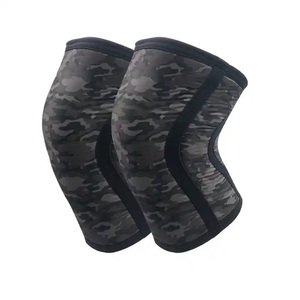 GAF Haute Qualité Néoprène 7MM 5MM Épaisseur Élasticité Haltérophilie Genouillères Logo Personnalisé Vente en Gros Heavy Duty Workout - Product Image 5