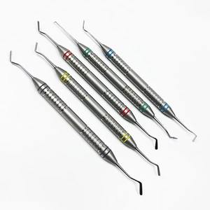 Lot de 5 Spatules Dentaires pour Résine Composite, Applicateurs de Résine Dentaire à Manche Épais, Kit d'Outils de Réparation, Instruments Dentaires - Product Image 4