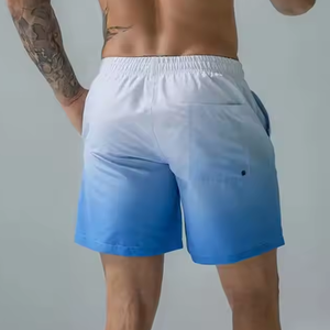 Short personnalisé de qualité supérieure pour hommes à séchage rapide Short de basket-ball d'entraînement athlétique en maille de nylon Fabriqué au Pakistan Décontracté - Product Image 4