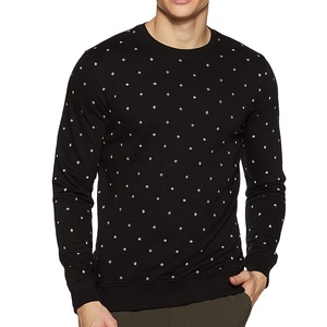Sweat-shirts pull-over pour hommes 100 % coton mélangé, style streetwear uni, personnalisables, MADE BY HS 2026 – Meilleures ventes - Product Image 1