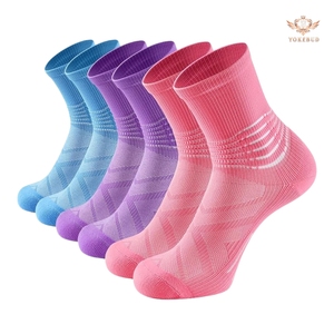 Calcetines de compresión con soporte para el tobillo para hombre y mujer, calcetines absorbentes para fascitis plantar, para correr y senderismo, de BD, el mejor servicio OEM - Product Image 6