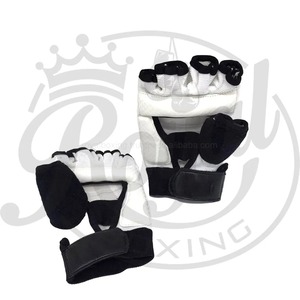 ถุงมือมวยหนัง PU และ MMA มีมือจับมืออุปกรณ์ฝึกซ้อมสำหรับกลางแจ้งศิลปะการต่อสู้ - Product Image 1