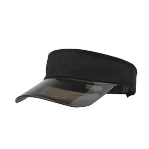 Visière unisexe bleue en polyester de qualité supérieure avec bord incurvé, ajustement réglable pour une utilisation estivale en extérieur, style uni, adulte - Product Image 5
