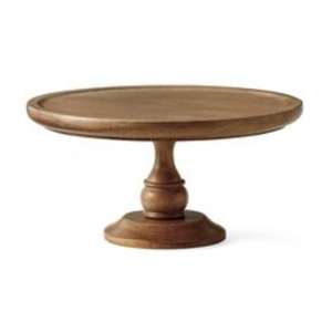 Elegante soporte de madera para pasteles para panadería casera rústica y eventos de Catering con base de pedestal de madera duradera de primera calidad - Product Image 5