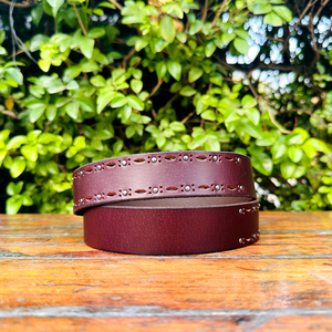 Nouvelle ceinture en cuir cloutée sur mesure 2025 avec boucle en alliage de zinc, largeur 35 mm, pour hommes et femmes, finition haut de gamme, ceinture de luxe - Product Image 2
