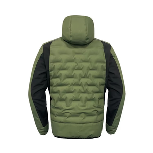 The <b>Top</b> Quality Bubble Down Jacket Puffer Jacket <b>Thermal</b> Breathable Hooded Fleece <b>Men's</b> Winter Bubble Jackets Zipper Hot sell - Product Image 3