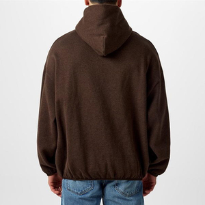 Vente en gros Pull de coupe régulière brodé de haute qualité Sweats à capuche pour hommes vierges Sweat à capuche Streetwear pour l'extérieur - Product Image 3