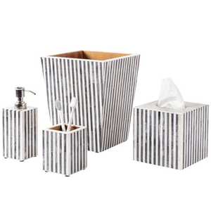 กล่องใส่กระดาษทิชชู่ขัดเงาออกแบบให้ประหยัดพื้นที่สำหรับห้องน้ำห้องครัวของตกแต่งบ้านจากโรงงานโดยตรง - Product Image 4
