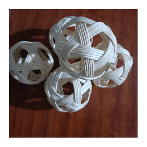 Boule de rotin du Vietnam artisanat décoratif fait à la main exportateur fournisseur en gros commandes en gros avec de grandes options de prix abordables - Product Image 4