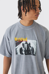 Camisetas de algodón 100% con diseño OEM personalizado para hombre, camisetas de manga corta transpirables con logotipo impreso de peso pesado 220 Gsm - Product Image 6