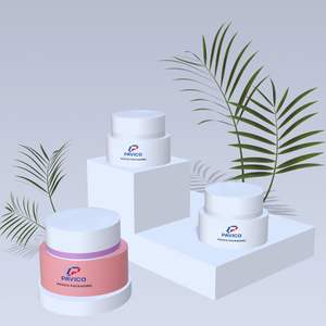 Bocal en PET de haute qualité de 100ml avec couvercle rond nouvelle forme cylindrique supérieure pour l'emballage en plastique de cosmétiques alimentaires - Product Image 6