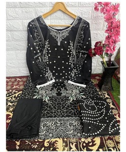 Rajasthani Pakistani Salwar Kameez in Pink Color with Stylish Lawn Suit and Modest Dress Look - Product Image 4